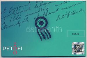 2023. 200Ft bicolor "Petőfi 200" első napi veret sorszámozott emléklapon "06478"...