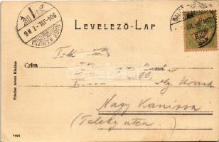 1904 Somoskő (Salgótarján), vár. Friedler Armin kiadása (Rb)