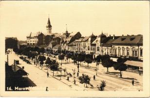 Marosvásárhely, Targu Mures; Fő tér, üzletek / main square, shops (EK)