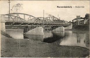 1917 Marosvásárhely, Targu Mures; Bodor híd. Porjes S. Sándor kiadása / bridge (EK)