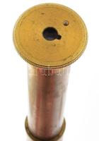 Merz Utzschneider und Fraunhofer München antik távcső, cca 1860-1880, fa betéttel, jó állapotban, bő...