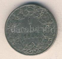 Német Államok / Bajorország 1844. 1Gulden I. Lajos hamisítvány T:3