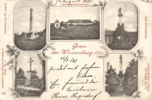 1898 Weissenburg Alsace military monuments