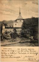 1902 Prakfalva, Prakendorf, Prakovce; Szt. Praxedis kápolnája. Matz Gusztáv kiadása 1908. / chapel