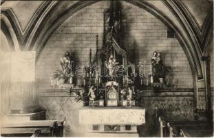 Selmecbánya, Schemnitz, Banská Stiavnica; A Kolos leánynevelő intézet kápolnájának belseje / chapel interior of the girl school (EK)