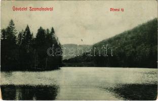 1911 Szomolnok, Schmölnitz, Smolník; Dénesi tó. W.L. Bp. 2677 / lake (EK)