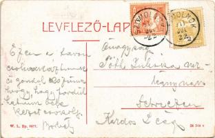 1911 Szomolnok, Schmölnitz, Smolník; Dénesi tó. W.L. Bp. 2677 / lake (EK)