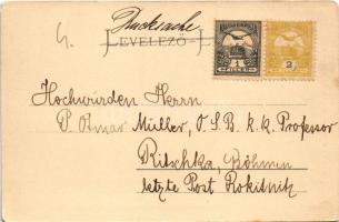 Árvaváralja, Oravsky Podzámok; Vág folyó mentén, vár. Gansel Lipót 186., Dr. Pattantyús A.M. felvéte...