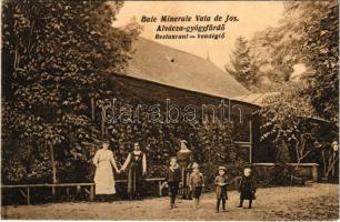 1921 Alváca-gyógyfürdő, Baie Minerale Vata de Jos; Gyógyfürdő vendéglő. Berkovits kiadása / spa restaurant