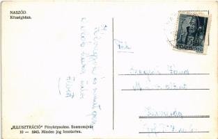 1943 Naszód, Nasaud; Községháza, Városháza, Városi vendéglő / town hall, restaurant