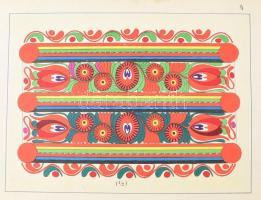 Matyó szűrhímzések. A szűrszabó ipar remekei tizenhat színes táblán. Összeáll.: Győrffy István. A Ma...