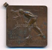 Beck Ötvös Fülöp (1873-1945) ~1930. "Budapesti Korcsolyázó Egylet - Alakult 1869" kétoldal...