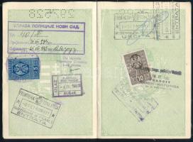 1932 Bp., Magyar Királyság által kiállított fényképes útlevél / Hungarian passport