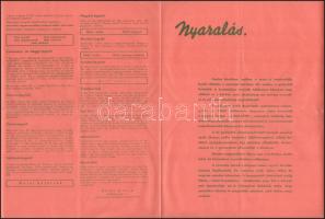 cca 1938 Meinl Gyula Kávébehozatali Rt. reklámprospektus, benne a felvidéki üzletek felsorolásával, ...