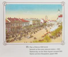 A régi Csaba, A mai Csaba 2 db minikönyv, Békéscsaba 1999. Typographica .Kiadói kartonált kötésben, ...