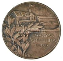 ~1920-1930. "MAC - Magyar Athletikai Club 1875" ezüstözött bronz sport emlékérem "LE&...