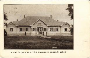 1938 Hajdúszoboszló, Katolikus tanítók háza (EK)