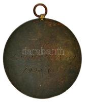 1926. "Budapest Székesfővárosi Levente Egyesületek" bronz díjérem, füllel, hátoldalán &quo...