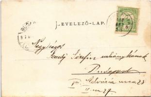 Balaton, Yachtverseny a Balatonon. Mérei Ignác kiadása (EK)