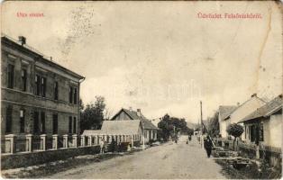 1915 Felsővízköz, Felső-Szvidnyik, Vysny Svídnik, Svídnik; utca, főszolgabírói hivatal / street, court + K.u.k. Feldspital Nr. 1/12. (EK)