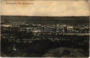 1915 Karánsebes, Caransebes; Déli Kárpátok. H. Perlfaster Sohn / Carpathian mountains (EK)