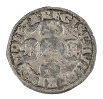 1235-1270. Denár Ag "IV. Béla" (0,60g) T:VF patina Hungary 1235-1270. Denar Ag "Béla ...