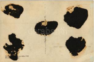 Nagybányai Vitéz Horthy Miklós Magyarország kormányzója. Photo Kallós Oszkár 1929. (ragasztónyomok /...