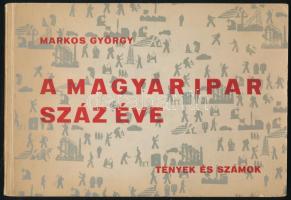 Markos György: A magyar ipar száz éve. Tények és számok. Bp., 1942., Stud, 64 p. Kiadói papírkötés.