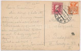 1925 Érsekújvár, Nové Zámky; Piac, szálloda és vendéglő / market, hotel and restaurant (EK)