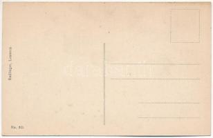 Losonc, Lucenec; Kossuth Lajos utca, Internátus. Redlinger kiadása / street view, boarding school (f...