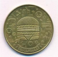 2018. "50 éves a Big Mac" kétoldalas fém zseton eredeti csomagolásban T:UNC