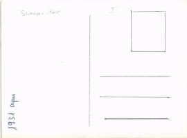 1931 Budapest I. Tabán, Szarvas tér, 51-es villamos, hirdetőoszlop, Modiano kioszk telefonnal. photo