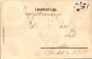 Budapest VII. Király utca, Király színház, Emelet - Jobb emeleti karzatszék, karzati ülő. Taussig Ar...