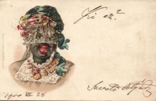 1899 Black beauty Litho