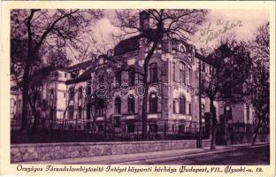 1930 Budapest XIV. Orsz. Társadalombizt. Intézet központi kórháza. Uzsoki u. 19. (EK)