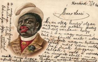 1899 Black man Litho