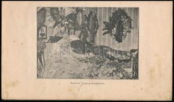 Kossuth-gyász-emlék. A Kossuth Lajos elhunyta és temetése alkalmával a gyászünnepélyek befejeztéig t...