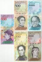 Venezuela 2016-2018. 2B-10.000B (10xklf) T:UNC,AU
Venezuela 2016-2018. 2 Bolívares - 10.000 Bolívar...