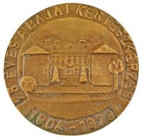 Miró Eszter(?) (1935-) 1979. "Bereczki Máté 1824-1895 / 75 éves a Bajai Kertészképzés 1904-1979...