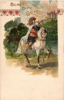 Fairy tales Farewell my love, Horse Litho