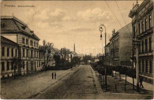 1914 Prerov, Prerau; Bahnhofstraße / street view (EK)