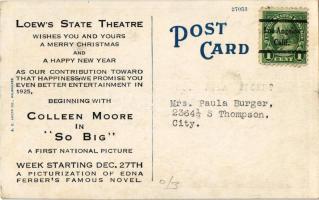 Los Angeles (California), Direction West Coast Theaters Inc., Loew's State Theater, Broaway at ...