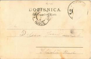 ~1903 Sarajevo, Türkischer Limonade Verkäufer / Turkish lemonade seller + "K.U.K. MILIT. POST I...