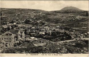 Nazareth, with the view of Mount Tabor (EK)