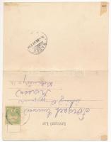 1904 Tusnád-fürdő, Baile Tusnad; Sólyomkő felől. 2-részes kihajtható panorámalap. Brunner Lajos kiad...