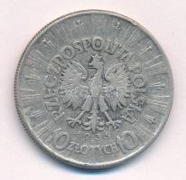 Lengyelország 1935. 5Zl Ag "Józef Pilsudski" T:XF,VF ph. Poland 1935. 5 Zlotych Ag Jozef P...