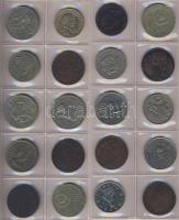 Nagyon jó világpénztétel, 633 db régi és új, benne nagyon sok jobbal, ritka államokkal és tengerentú...