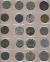 Nagyon jó világpénztétel, 633 db régi és új, benne nagyon sok jobbal, ritka államokkal és tengerentú...