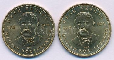 2003. 20Ft "Deák" (2x) T:UNC,AU Adamo FOEM2