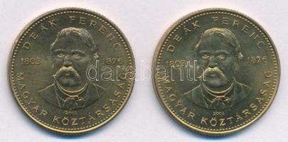 2003. 20Ft "Deák" (2x) T:UNC,AU Adamo FOEM2